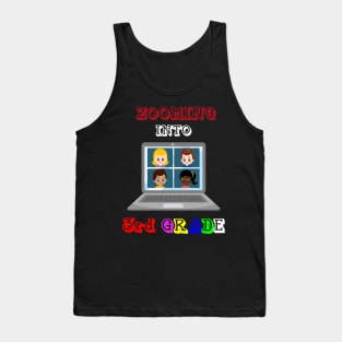 Zooming Into 3rd grade - Back to School Tank Top